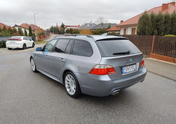 BMW Seria 5 cena 32900 przebieg: 231000, rok produkcji 2007 z Witkowo małe 67